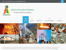 Tablet Screenshot of indinsols.com